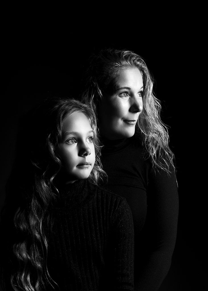 moeder en dochter fotoshoot groningen liefdevol, glamour